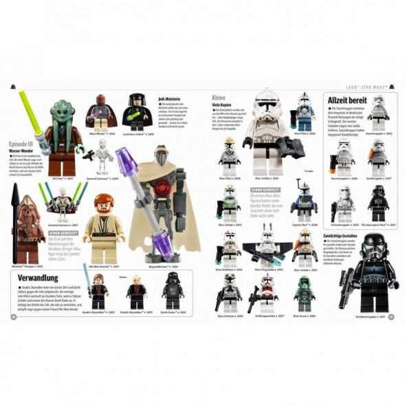 Книга и набор кубиков LEGO Star Wars: Lexikon der Figuren, Raumschiffe und Droiden в Челябинске
