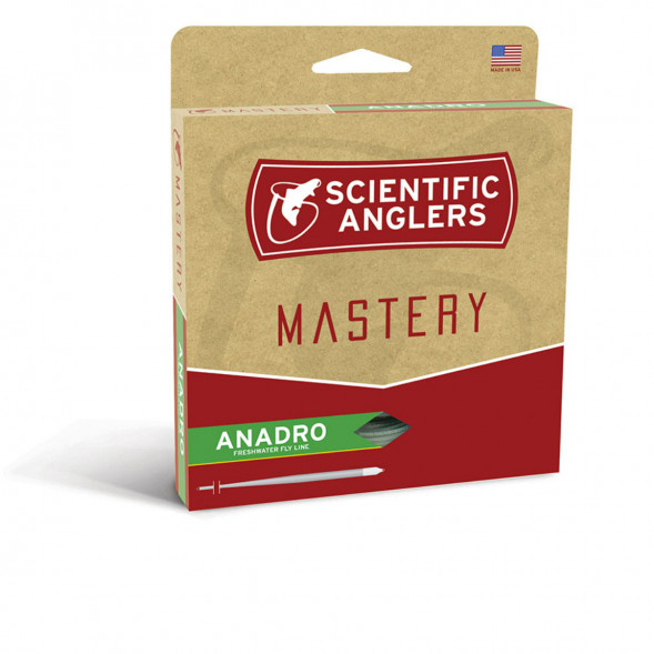 Шнур нахлыстовый Scientific Anglers Mastery Anadro 123822 WF-6-F, Green/Yellow в Челябинске