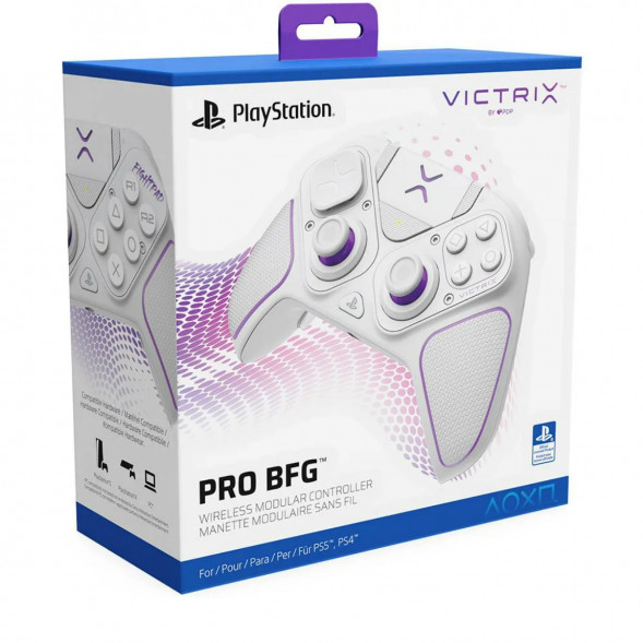 Беспроводной контроллер PDP Victrix Pro BFG для PS5, белый в Челябинске