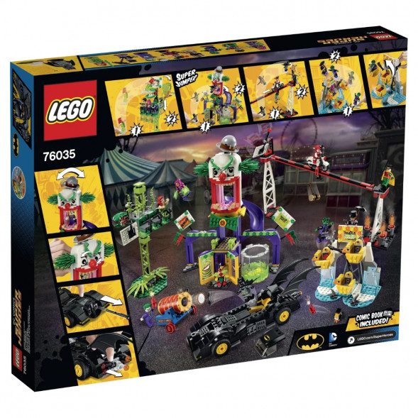 Конструктор LEGO Super Heroes 76035 Джокерленд  в Челябинске