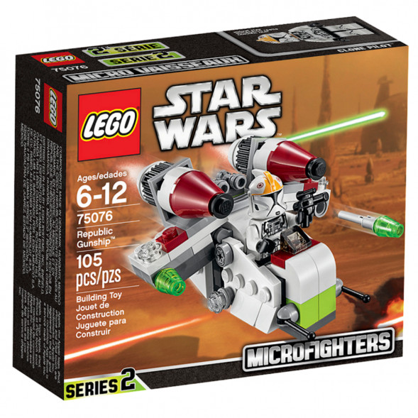 Конструктор LEGO Star Wars 75076 Республиканский истребитель в Челябинске