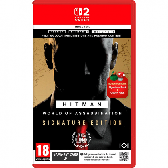 Игра Hitman World of Assassination Signature Edition [Nintendo Switch 2, русские субтитры] в Челябинске