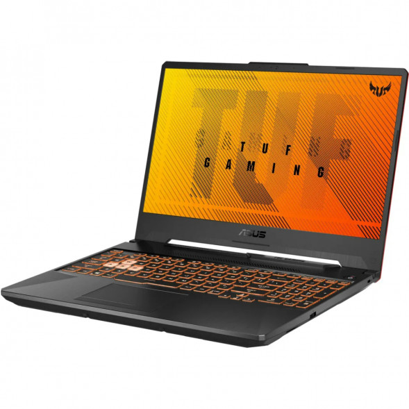 Ноутбук ASUS TUF Gaming A15 FA506NCG-HN330 (15.6&amp;quot;, IPS, AMD Ryzen 7 8845HS 3.8ГГц, 8-ядерный, 16ГБ DDR5, 512ГБ SSD, NVIDIA GeForce RTX 3050 - 4 ГБ, без ОС), черный в Челябинске