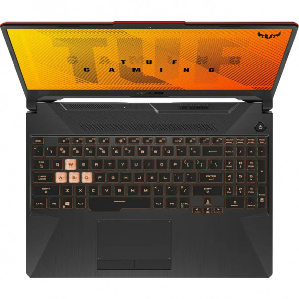 Ноутбук ASUS TUF Gaming A15 FA506NCG-HN330 (15.6&amp;quot;, IPS, AMD Ryzen 7 8845HS 3.8ГГц, 8-ядерный, 16ГБ DDR5, 512ГБ SSD, NVIDIA GeForce RTX 3050 - 4 ГБ, без ОС), черный в Челябинске