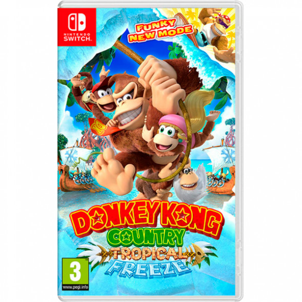 Игра Donkey Kong Country: Tropical Freeze [Nintendo Switch, английская версия] в Челябинске