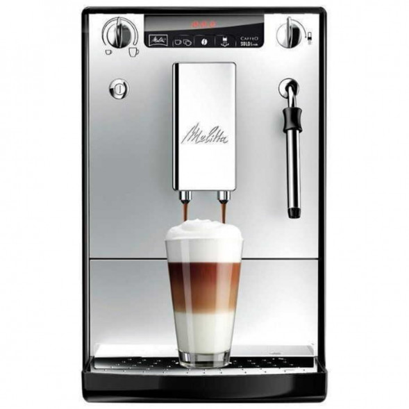 Кофемашина Melitta Caffeo Solo &amp;amp; Milk E 953-202, Silver/ Black в Челябинске