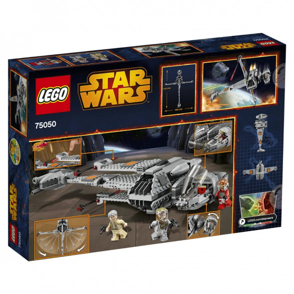 Конструктор LEGO Star Wars 75050 Истребитель B-Wing в Челябинске
