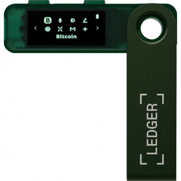 Криптокошелек Ledger Nano S Plus 1 шт., Emerald Green в Челябинске