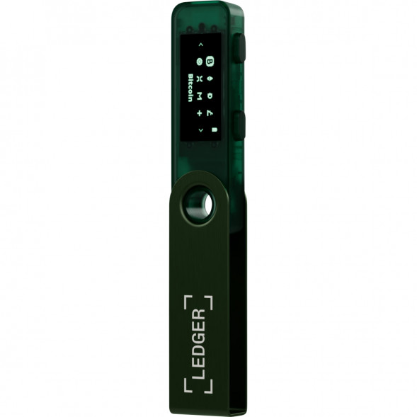 Криптокошелек Ledger Nano S Plus 1 шт., Emerald Green в Челябинске