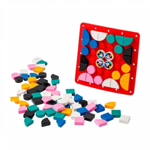 Конструктор LEGO DOTS 41963 Пластина-нашивка с тайлами «Микки и Минни Маус» в Челябинске
