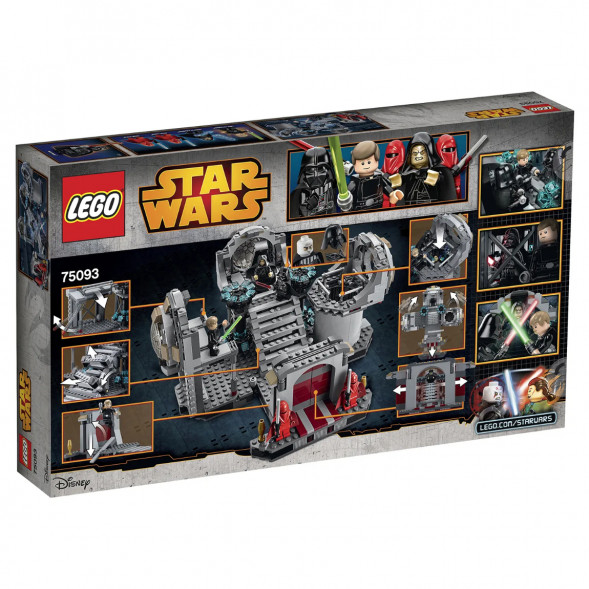 Конструктор LEGO Star Wars 75093 Звезда Смерт - Последняя схватка в Челябинске