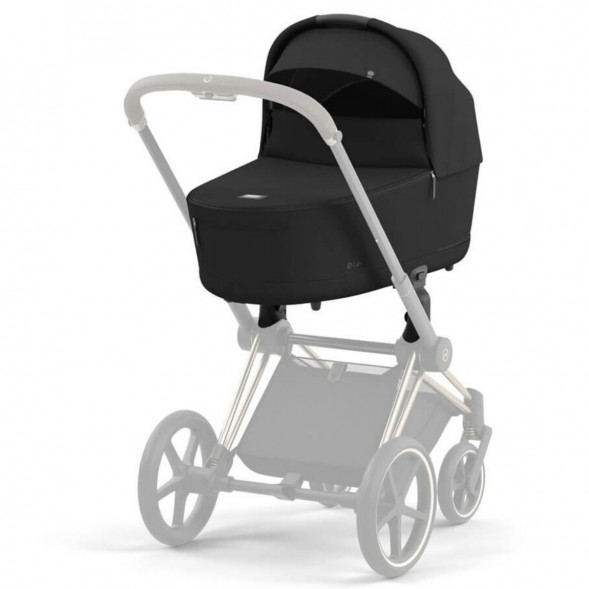Коляска 2 в 1 Cybex Priam IV Sepia Black, шасси Rosegold в Челябинске
