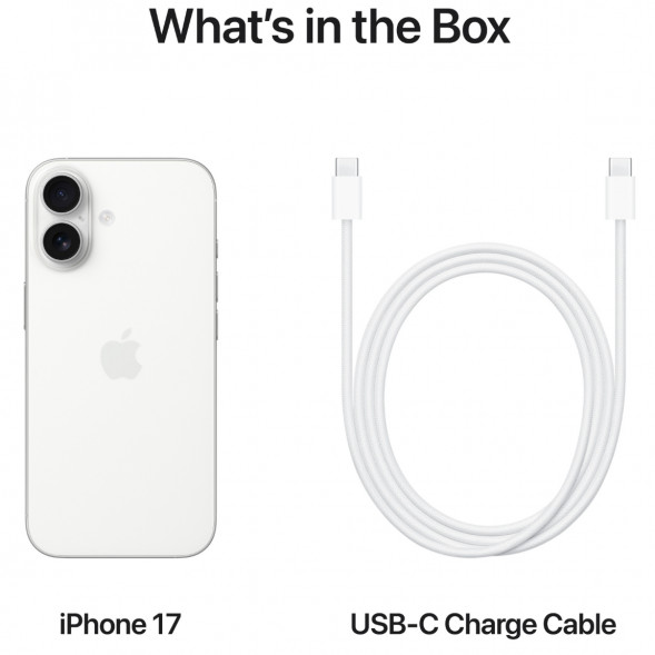 Смартфон Apple iPhone 17 256GB eSim, White в Челябинске