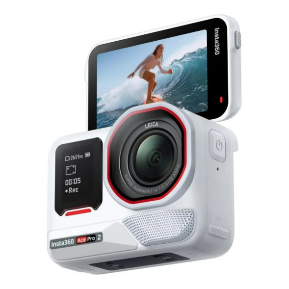 Экшн-камера Insta360 Ace Pro 2 Single Battery Xplorer Bundle, Arctic White в Челябинске