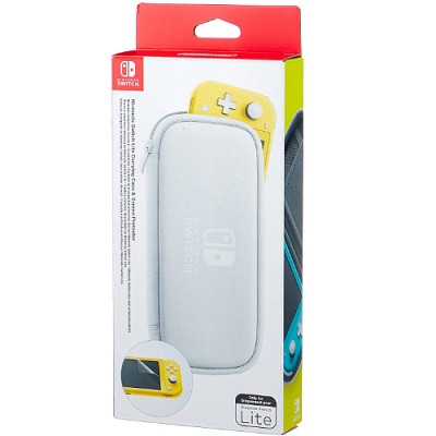 Nintendo Чехол и защитная плёнка для Nintendo Switch Lite, белый в Челябинске