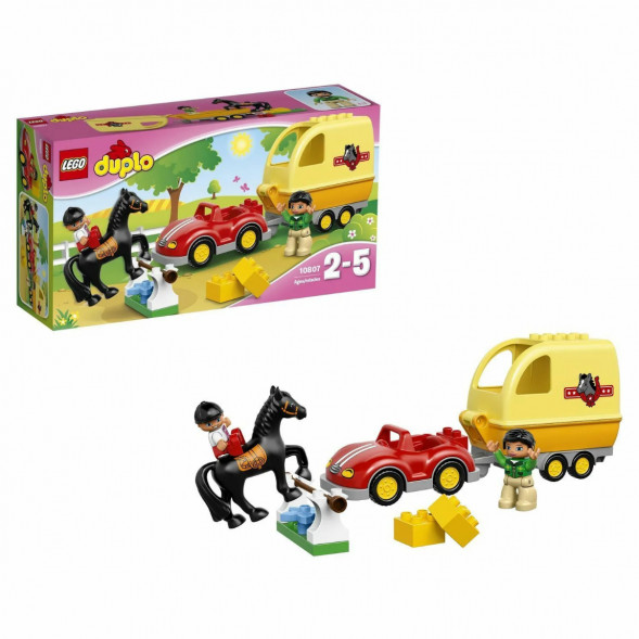 Конструктор LEGO DUPLO Town 10807 Трейлер для лошадок в Челябинске