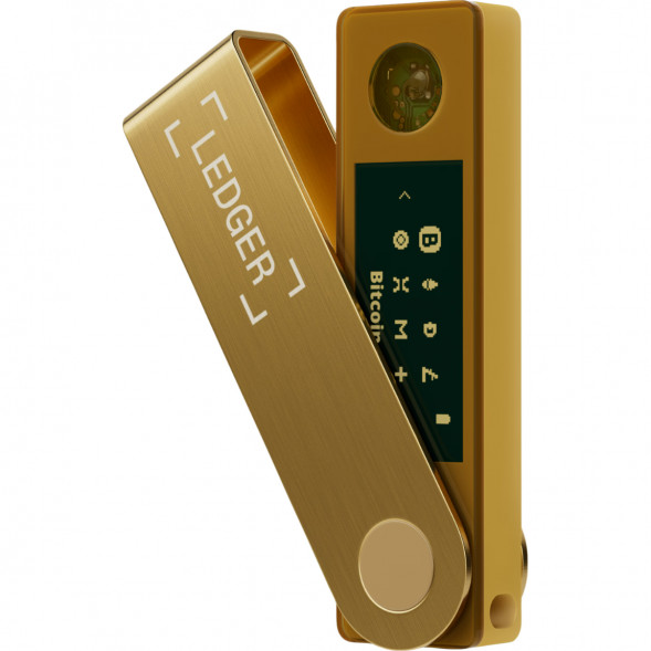 Аппаратный криптокошелек Ledger Nano X, Gold в Челябинске