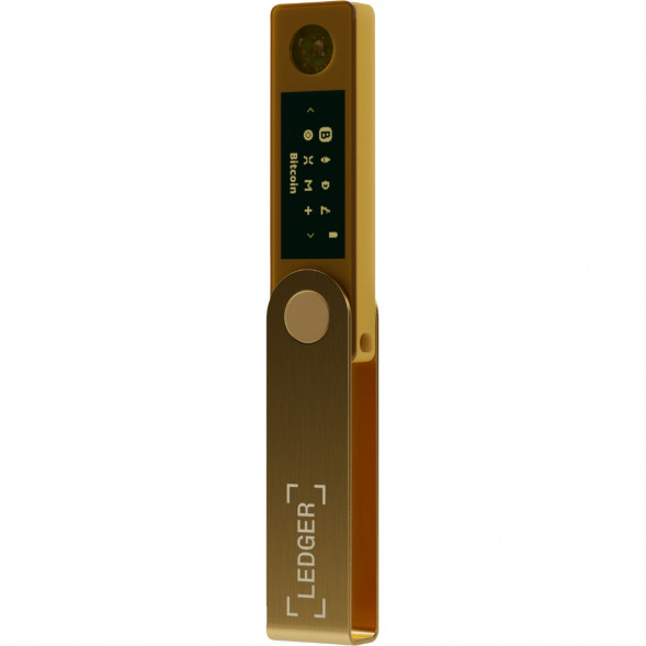 Аппаратный криптокошелек Ledger Nano X, Gold в Челябинске