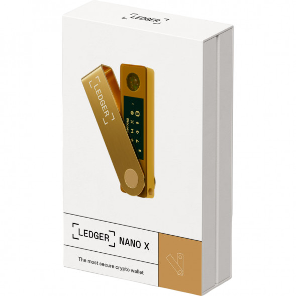 Аппаратный криптокошелек Ledger Nano X, Gold в Челябинске