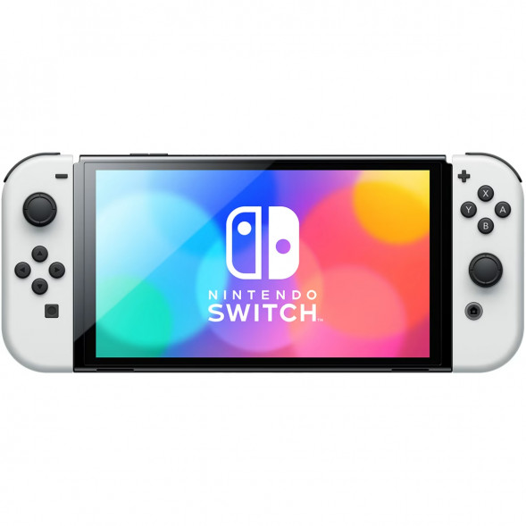 Игровая приставка Nintendo Switch OLED 64 ГБ, белый  в Челябинске