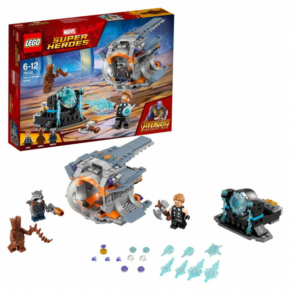 Конструктор LEGO Super Heroes 76102 Война бесконечности: В поисках оружия Тора в Челябинске