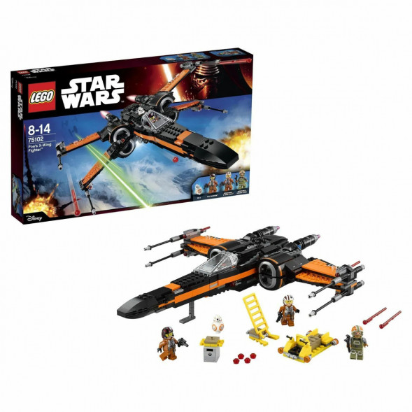 Конструктор LEGO Star Wars 75102 Истребитель По (Poe&amp;#039;s X-Wing Fighter) в Челябинске