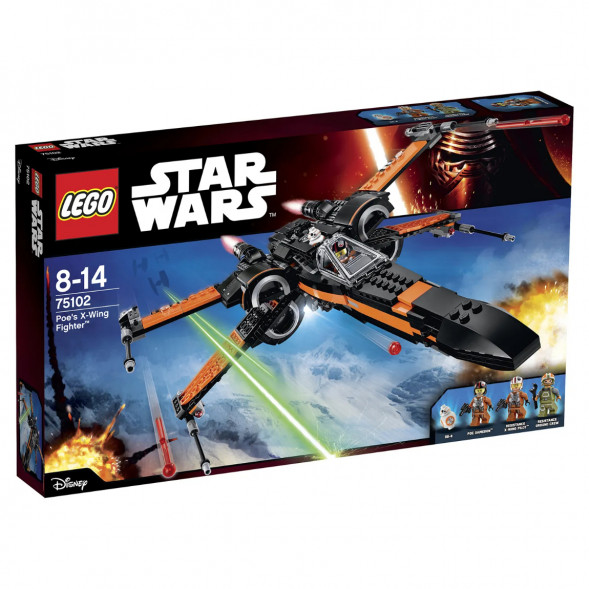 Конструктор LEGO Star Wars 75102 Истребитель По (Poe&amp;#039;s X-Wing Fighter) в Челябинске