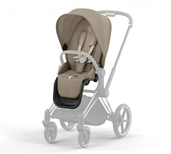 Коляска 2 в 1 Cybex Priam IV Cozy Beige, шасси Rosegold в Челябинске