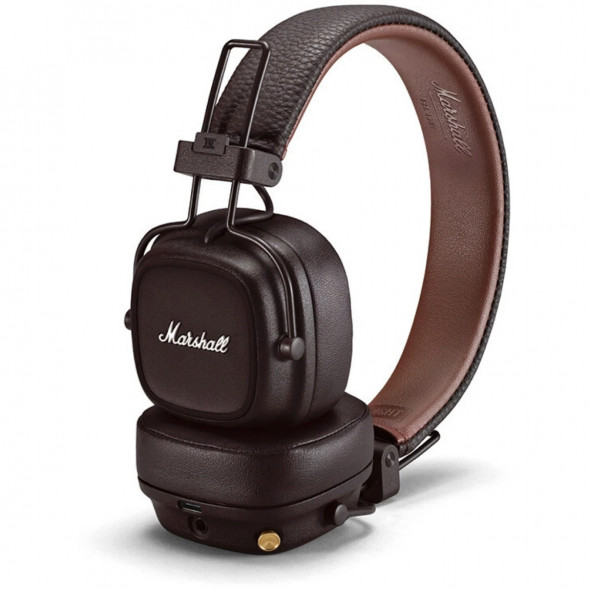 Беспроводные наушники Marshall Major IV, коричневый в Челябинске