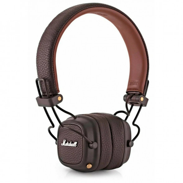 Беспроводные наушники Marshall Major IV, коричневый в Челябинске