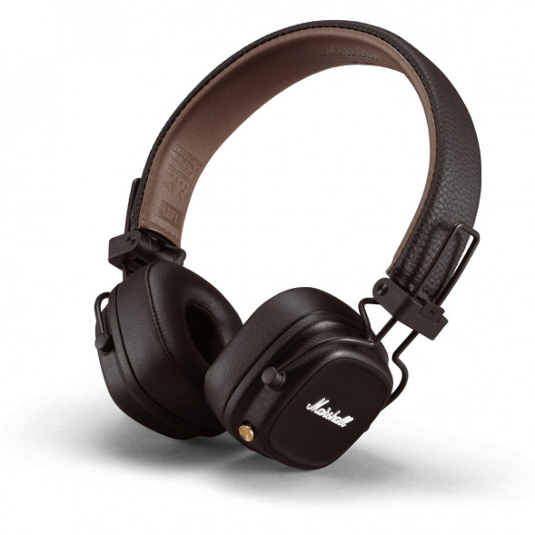 Беспроводные наушники Marshall Major IV, коричневый в Челябинске