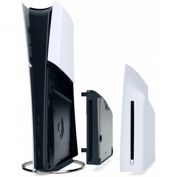 Игровая приставка Sony PlayStation 5 Slim 1TB с дисководом, белый в Челябинске