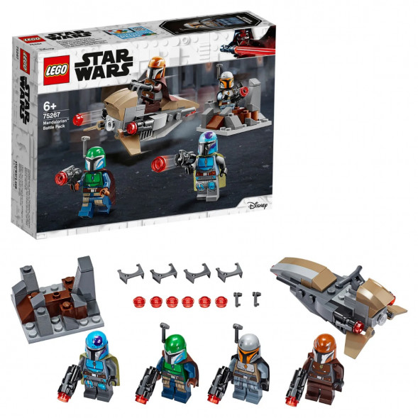 Конструктор LEGO Star Wars 75267 Боевой набор Мандалорцы в Челябинске
