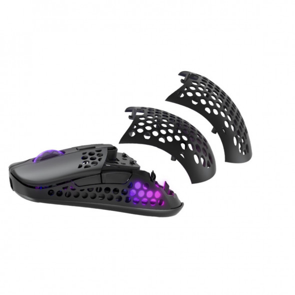 Беспроводная мышь XTRFY M42 RGB WIRELESS, черный в Челябинске