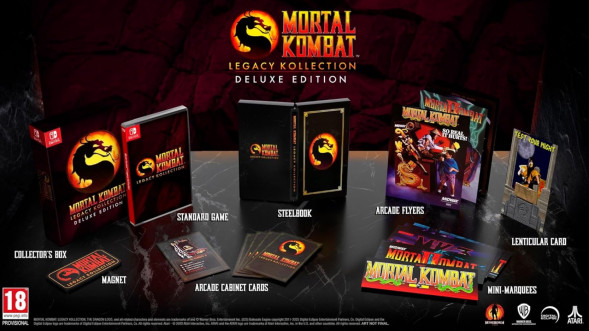 Игра Mortal Kombat: Legacy Kollection. Deluxe Edition [Nintendo Switch, английская версия] в Челябинске
