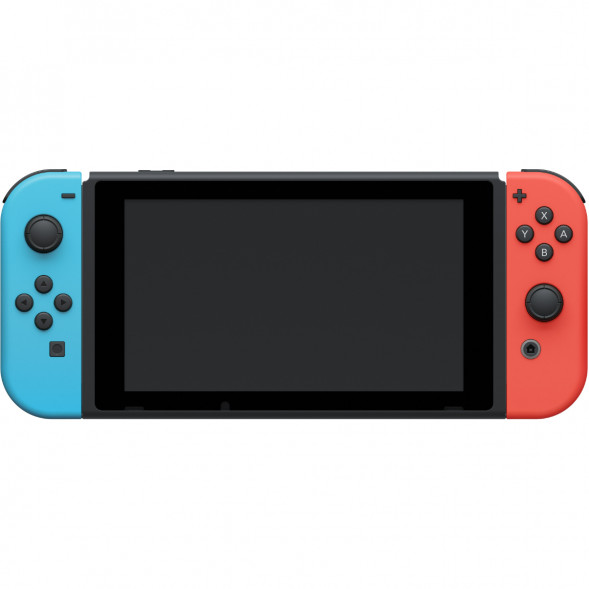 Игровая приставка Nintendo Switch OLED 64 ГБ, неоновый синий/неоновый красный в Челябинске