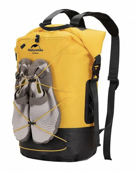 Герморюкзак Naturehike NH21FSB04 30 л, желтый в Челябинске