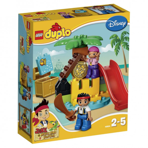Конструктор LEGO DUPLO Jake 10604 Остров сокровищ в Челябинске