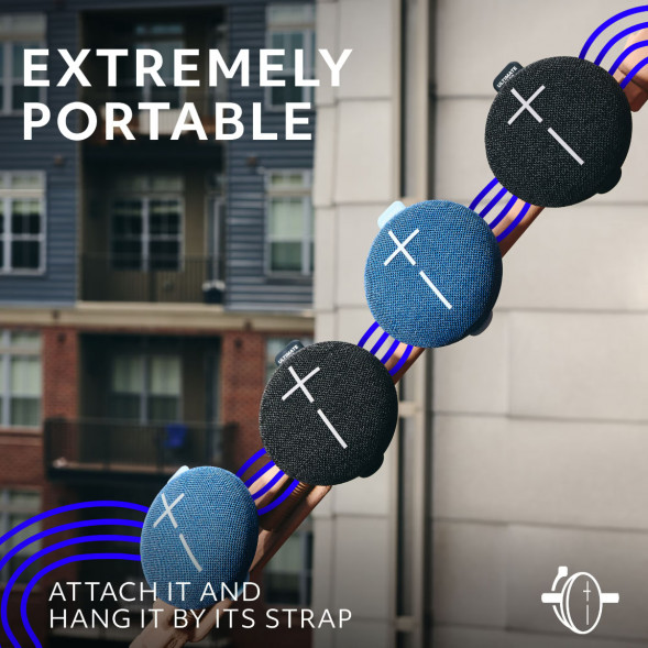 Портативная колонка Ultimate Ears MINIROLL, синий в Челябинске