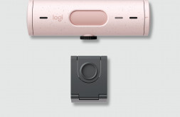 Веб-камера Logitech Brio 500, розовый