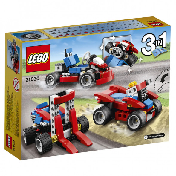 Конструктор LEGO Creator 31030 Красный гоночный карт в Челябинске