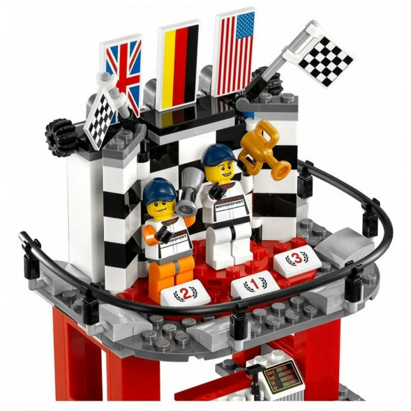 Конструктор LEGO Speed Champions 75912 Финишная линия гонки Porsche 911 GT в Челябинске