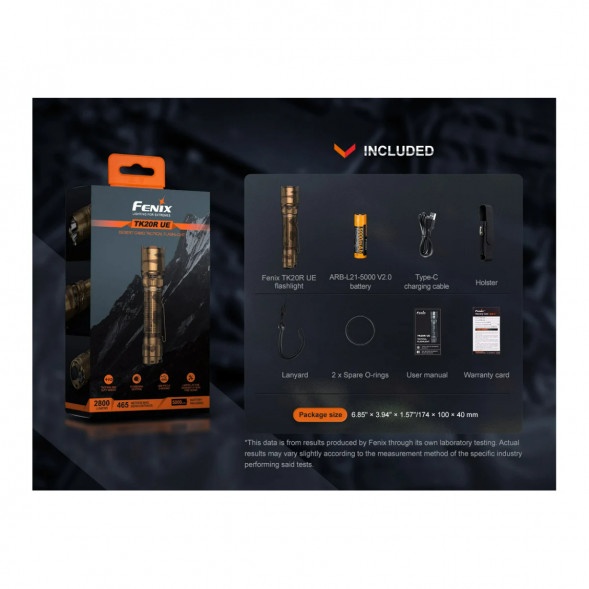 Тактический фонарь Fenix TK20R UE 2800 Lm, Tropic Green в Челябинске