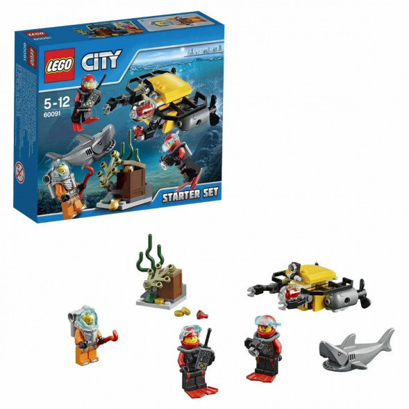 Конструктор LEGO City Deep Sea Explorers 60091 Исследование морских глубин в Челябинске
