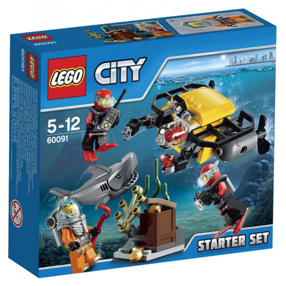 Конструктор LEGO City Deep Sea Explorers 60091 Исследование морских глубин в Челябинске