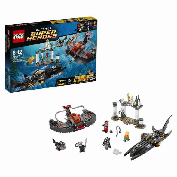 Конструктор LEGO Super Heroes 76027 Глубоководная атака Черного Манта в Челябинске