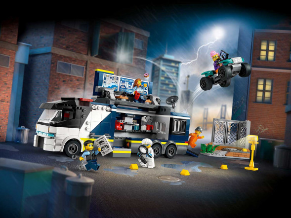 Конструктор LEGO City 60418 Полицейский грузовик криминалистической лаборатории в Челябинске