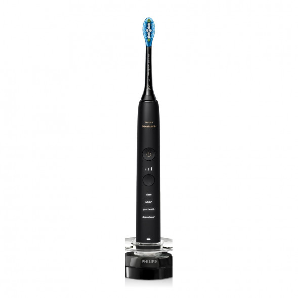 Набор из 2 электрических зубных щеток Philips Sonicare DiamondClean 9000 HX9914/54, чёрный в Челябинске