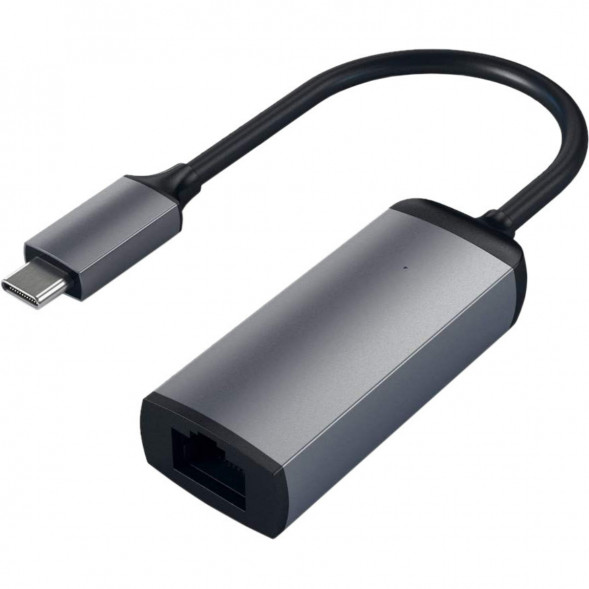 Адаптер Satechi USB-C - Ethernet ST-TCENM, серый космос в Челябинске