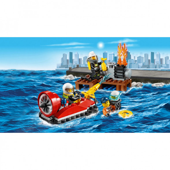 Конструктор LEGO City Fire 60106 Пожарная охрана в Челябинске